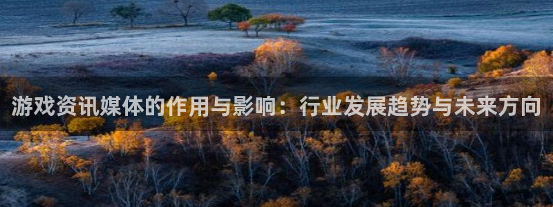 杜邦娱乐登陆：游戏资讯媒体的作用与影响：行业发展趋势与未来方