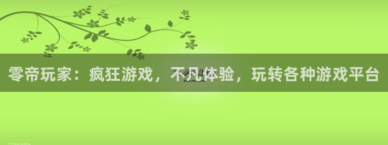 杜邦娱乐平台注册资金多少：零帝玩家：疯狂游戏，不凡体验，玩转